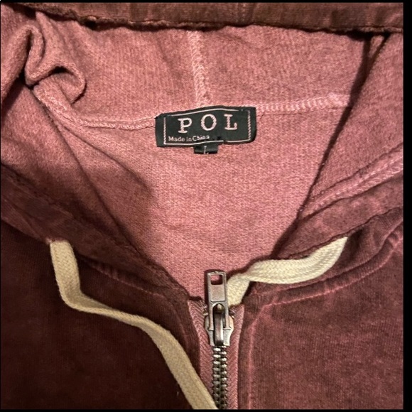 Pol French Terry long jacket sweatshirt L - Picture 4 of 8